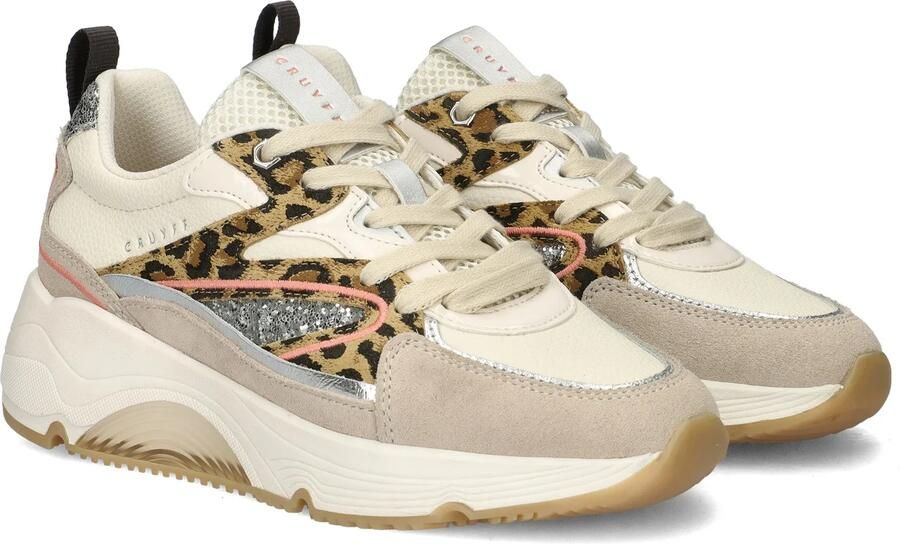 Cruyff Madina Bold beige zilver sneakers dames (C ) - Foto 5