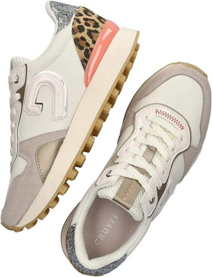 Cruyff Parkrunner beige sneakers dames (C ) - Foto 3