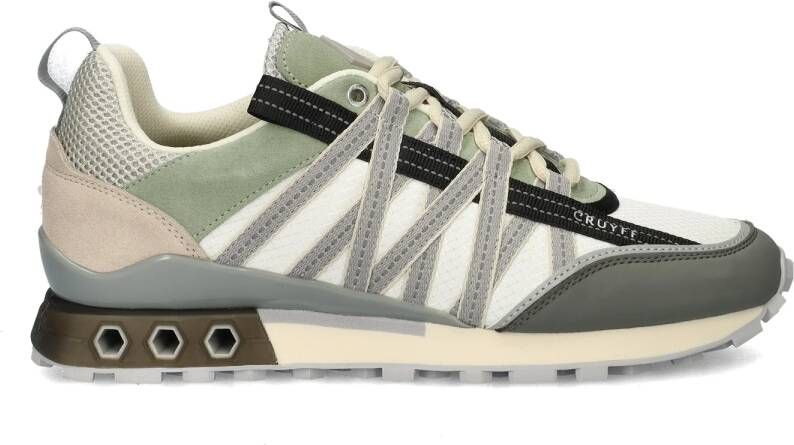 Cruyff Fearia wit grijs groen sneakers heren (C ) - Foto 2