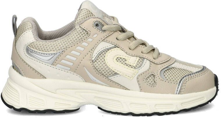 Cruyff Junior Marti Sneakers Meisjes Leren Sneaker Beige - Foto 2