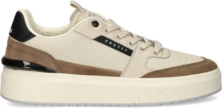 Cruyff Endorsed Tennis Soft Tumbled Leather Sneaker