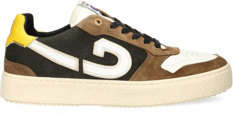Cruyff Zwarte Leren Platform Sneaker Multicolor Heren - Foto 4