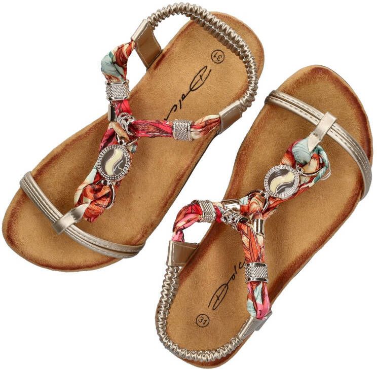 Dolcis sandalen goud Meisjes Imitatieleer Effen 35 - Foto 6