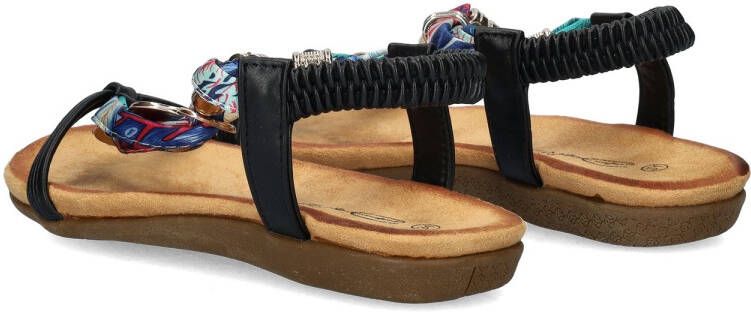 Dolcis sandalen zwart Meisjes Imitatieleer Effen 37 - Foto 5