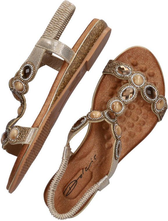 Dolcis sandalen goud - Foto 4