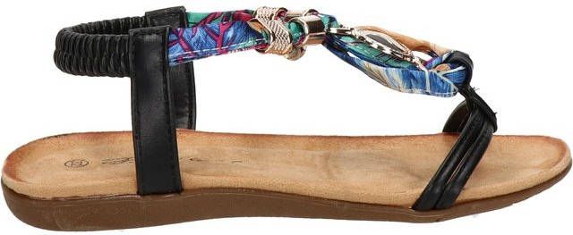 Dolcis sandalen zwart Meisjes Imitatieleer Effen 32