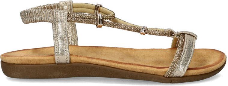 Dolcis dames sandaal Goud - Foto 4
