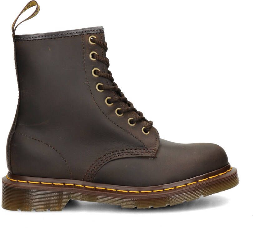 Dr Martens Dr. Martens 1460 J Gaucho Wildhorse Lamper leren veterboots donkerbruin - Foto 13