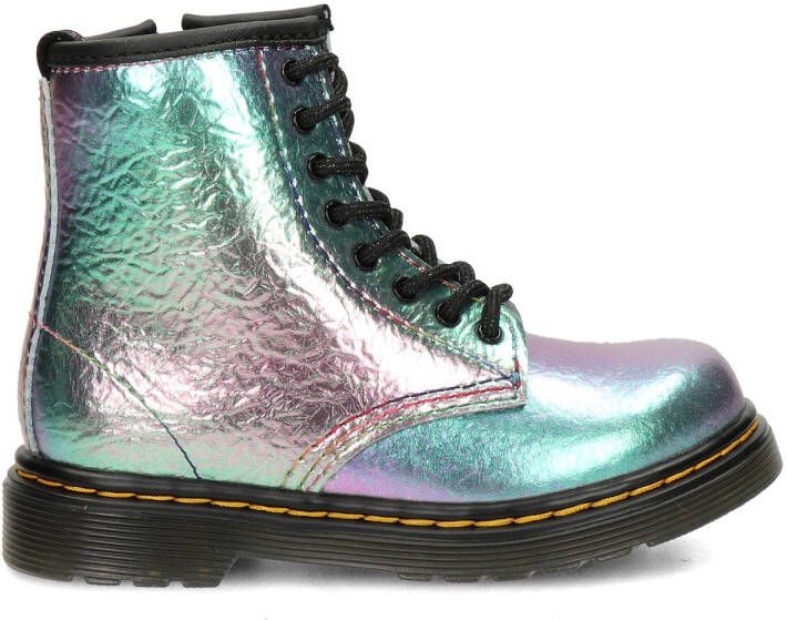 Dr. Martens leren veterboots multi metallic Meisjes Leer 28 - Foto 8