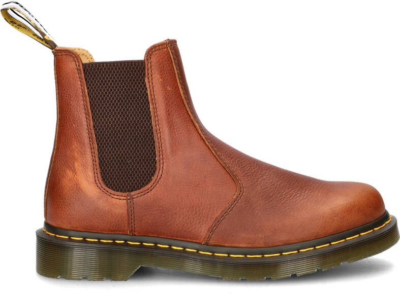 Dr. Martens Bruine Leren Chelsea Laarzen met Tech Stof Brown Heren - Foto 5