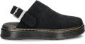 Dr. Martens Dr Martens Brookline Mule Bronx Suede Pantoffels Zwart Man Vrouw - Zwart
