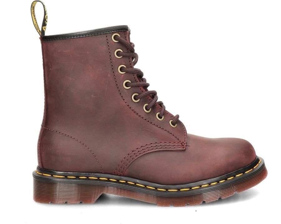 Dr.Martens Dr Martens 1460 Crazy Horse leren laarzen bordeauxrood - Foto 3