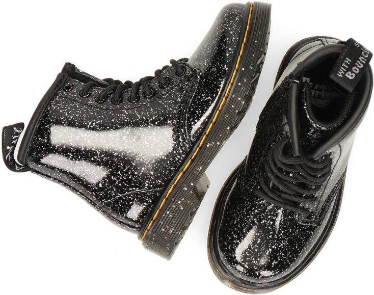 Dr Martens Dr. Martens 1460 BLACK COSMIC GLITTER Kinderen Half hoog Kleur Zwart - Foto 8