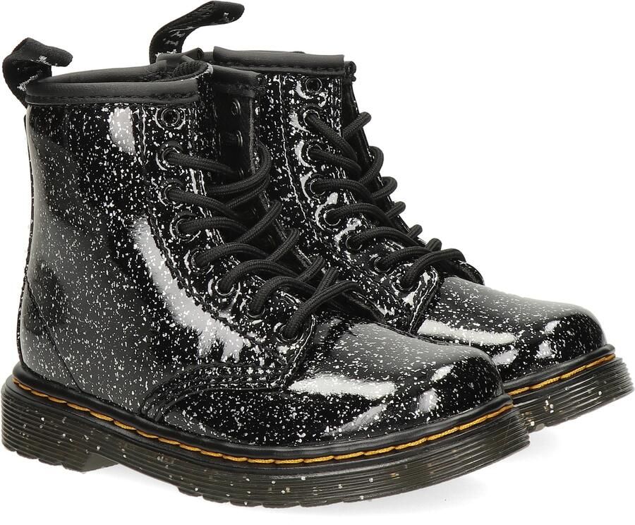 Dr Martens Dr. Martens 1460 BLACK COSMIC GLITTER Kinderen Half hoog Kleur Zwart - Foto 4