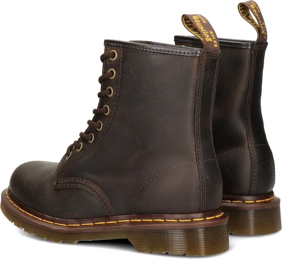 Dr Martens Dr. Martens 1460 J Gaucho Wildhorse Lamper leren veterboots donkerbruin - Foto 15