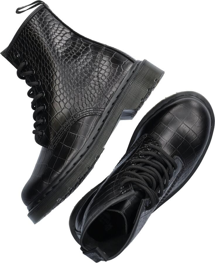 Dr. Martens Dr Martens 1460 Croco Laarzen Zwart Vrouw - Foto 6