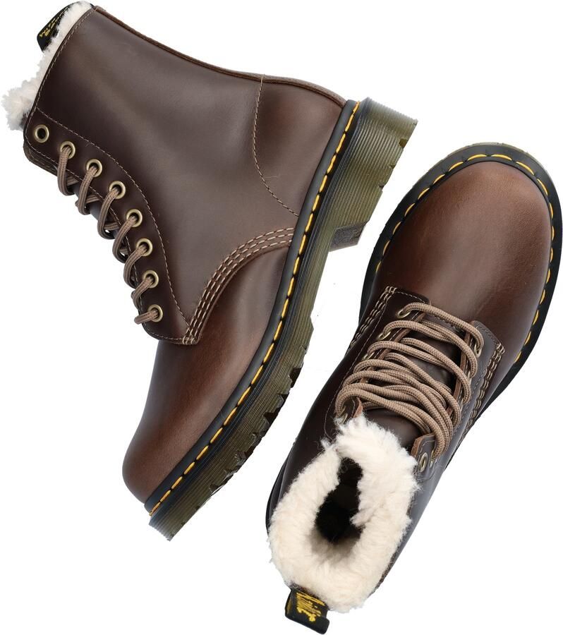 Dr. Martens Women's 1460 Pascal Serena Orleans Winterschoenen bruin