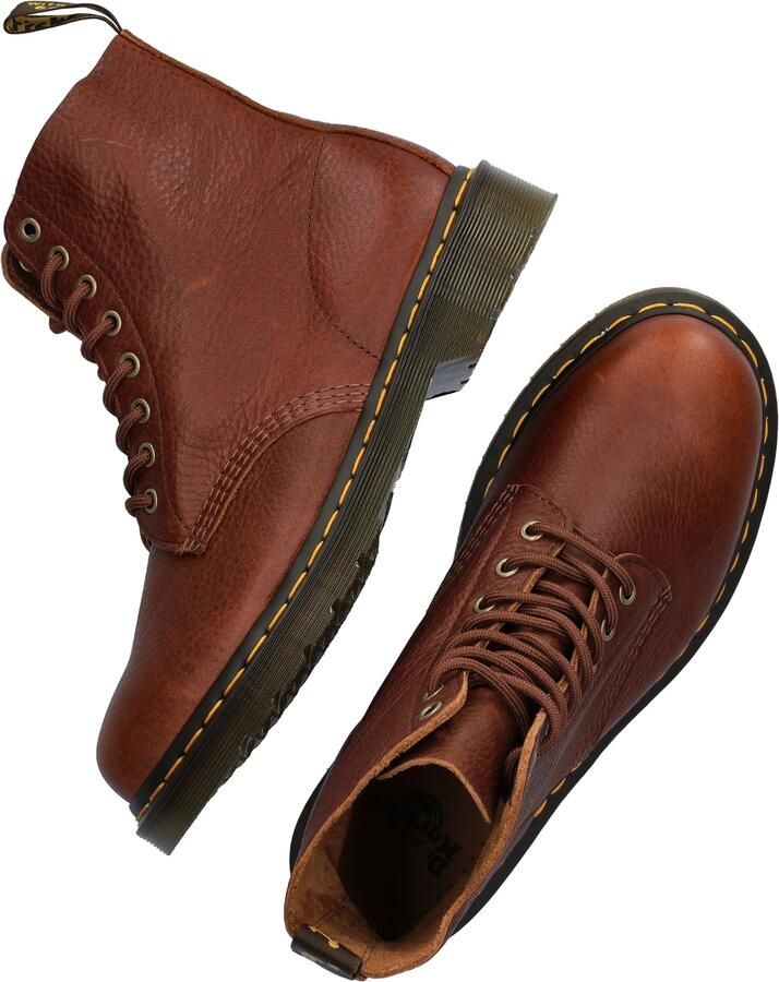 Dr. Martens 1460 PASCAL CASHEW AMBASSADOR Dames sneakers Dames veterschoenen Heren sneakers Heren veterschoenVrije tijd half-hoog Cognac - Foto 7