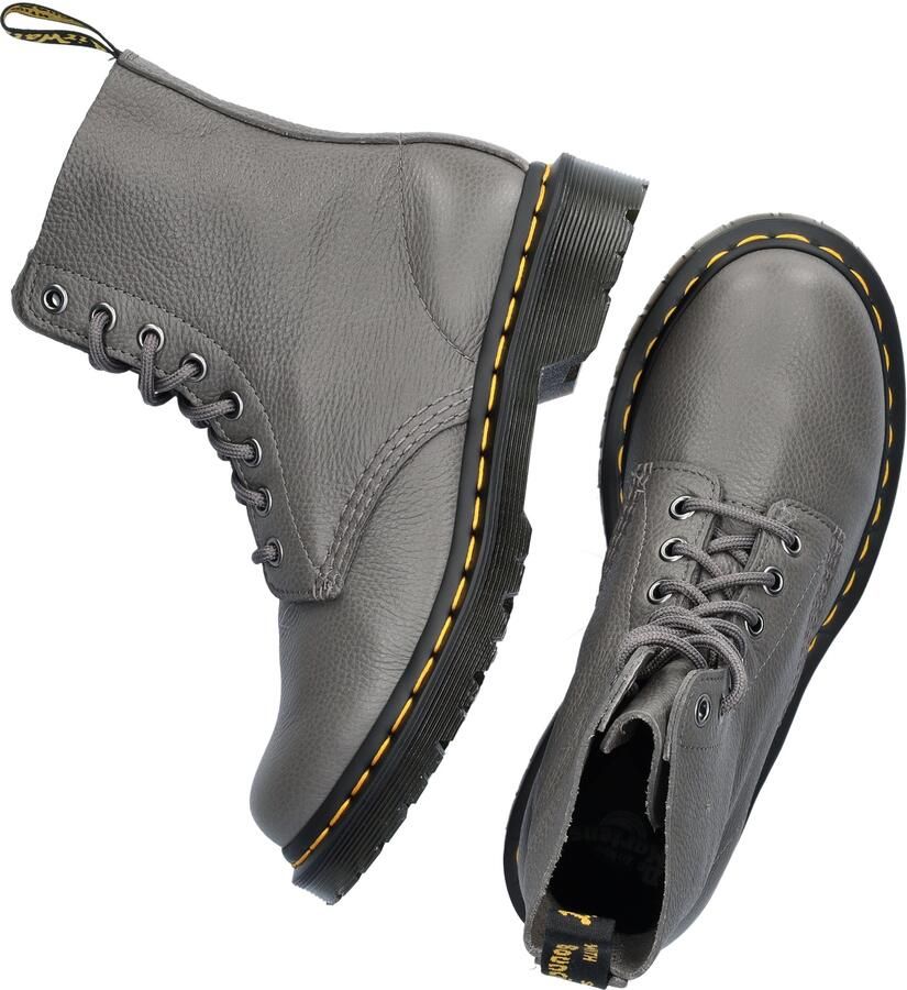 Dr. Martens 1460~PASCAL~GUNMETAL~~~~~~~~~~ Hoge sneakersHoge sneakersVeterbootsDames veterschoenenDames sneakersVrije tijd half-hoogHalf-hoge schoenenHeren veterschoenHeren sneakers Grijs - Foto 6