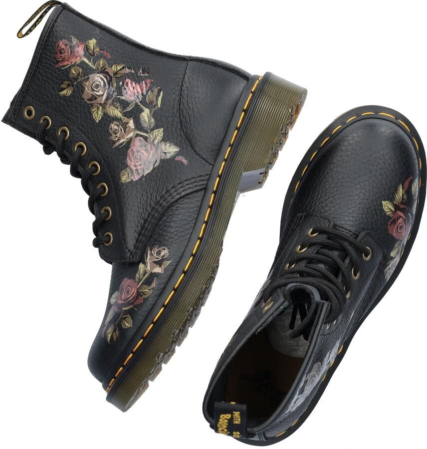 Dr. Martens 1460~BLACK~~~~~~~~~~~~~~~~~~~~ Hoge sneakersVeterlaarzenDames veterschoenenDames sneakersHalf-hoge schoenen Zwart - Foto 6