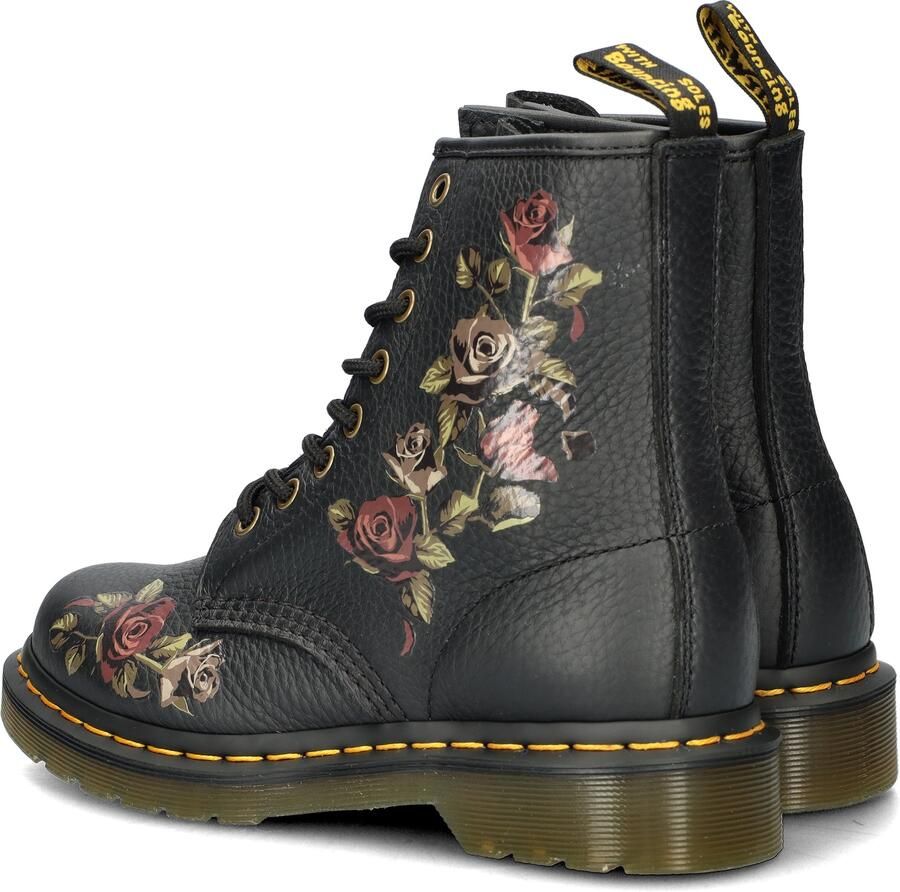 Dr. Martens 1460~BLACK~~~~~~~~~~~~~~~~~~~~ Hoge sneakers Veterlaarzen Dames veterschoenen Dames sneakersHalf-hoge schoenen Zwart - Foto 5