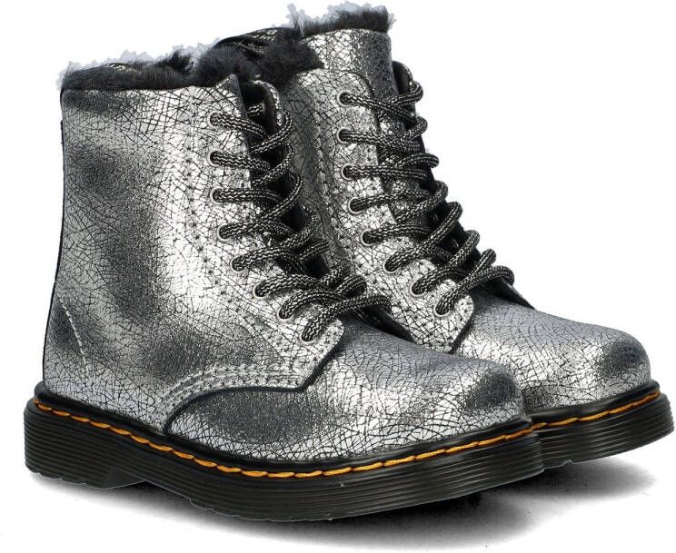Dr. Martens 1460 Serena T j Boots Meisjes Zilver - Foto 3