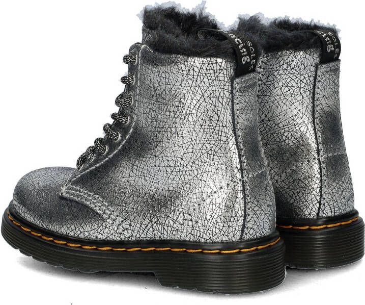 Dr. Martens 1460 Serena T j Boots Meisjes Zilver - Foto 4