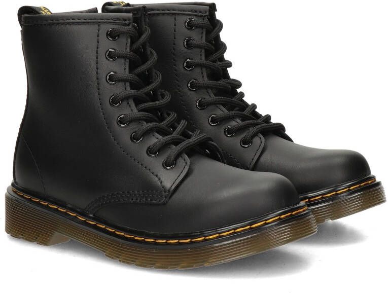 Dr. Martens Delaney Schoenen met rits en veter Zwart;Zwarte Black softy - Foto 8
