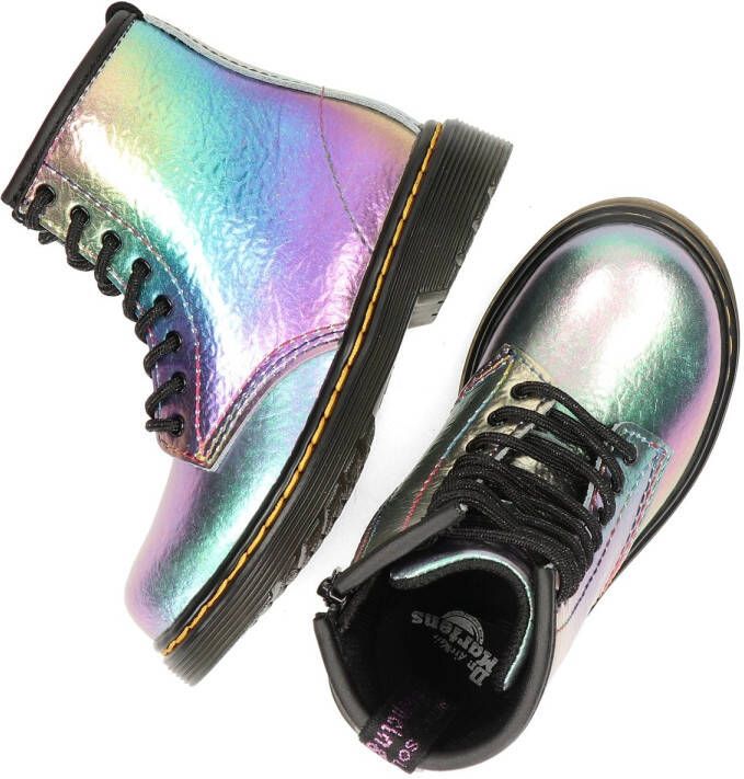 Dr. Martens leren veterboots multi metallic Meisjes Leer 28 - Foto 5