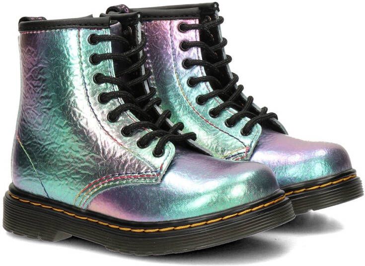 Dr. Martens leren veterboots multi metallic Meisjes Leer 28 - Foto 7