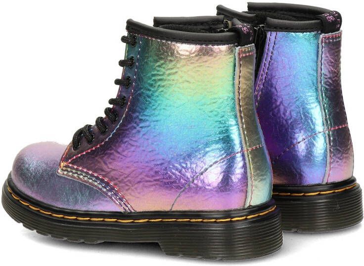Dr. Martens leren veterboots multi metallic Meisjes Leer 28 - Foto 6