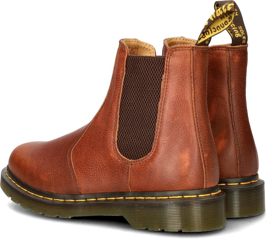 Dr. Martens Bruine Leren Chelsea Laarzen met Tech Stof Brown Heren - Foto 6