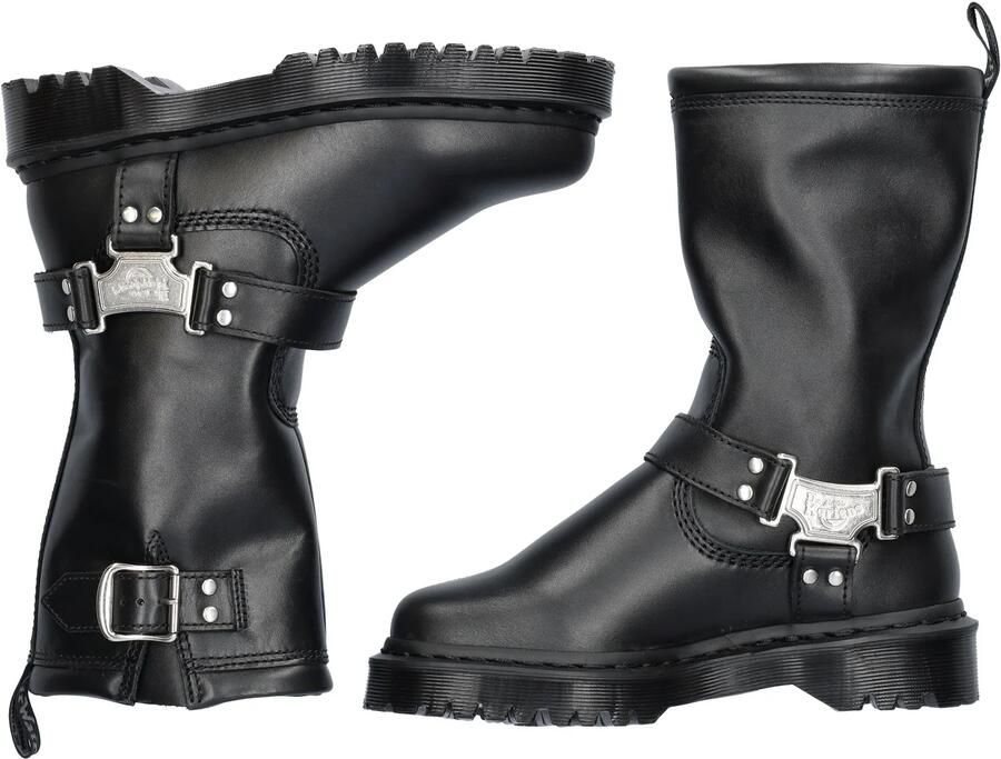 Dr. Martens Anistone Hi Boots Vrouwen Zwart Laarzen - Foto 4