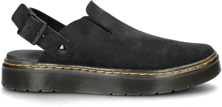 Dr martens Carlson black | muiltjes van suède Zwart Suede Muiltjes Dames - Foto 4