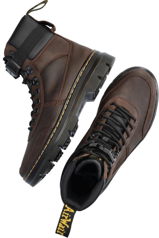 Dr. Martens Dr Martens Combs Tech Leather Laarzen Zwart Man - Foto 5