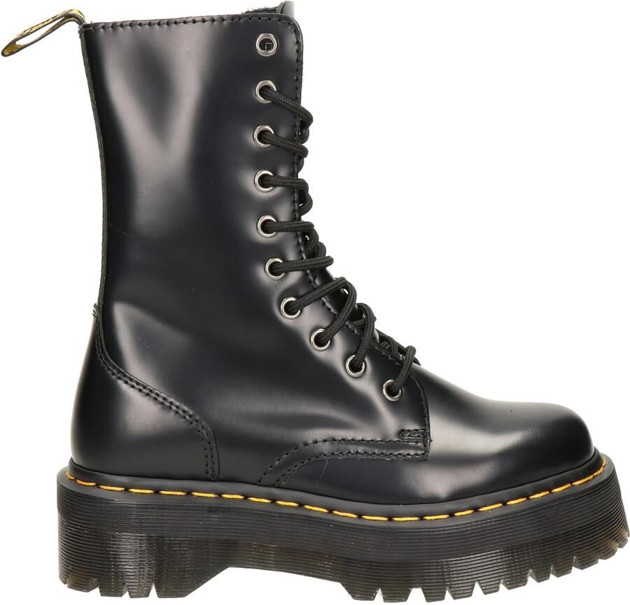 Dr. Martens Dr Martens Jadon Hi Veterboots Laarzen Met Veters Dames Zwart - Foto 3