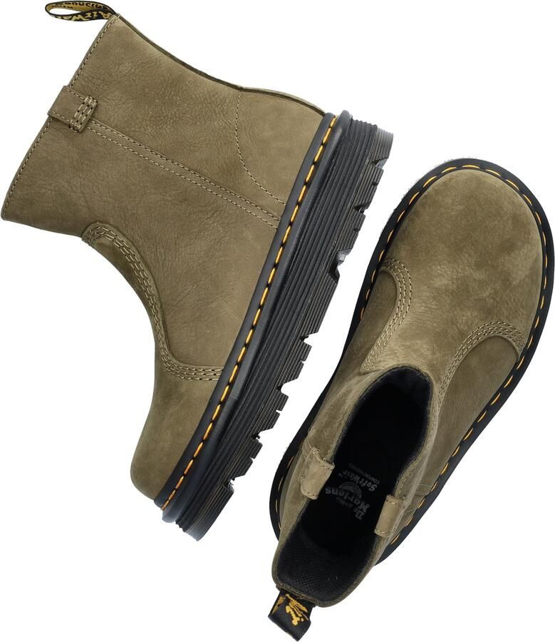 Dr. Martens ZebZag Rigger Boot Vrouwen Bruin Chelsea laarzen - Foto 6