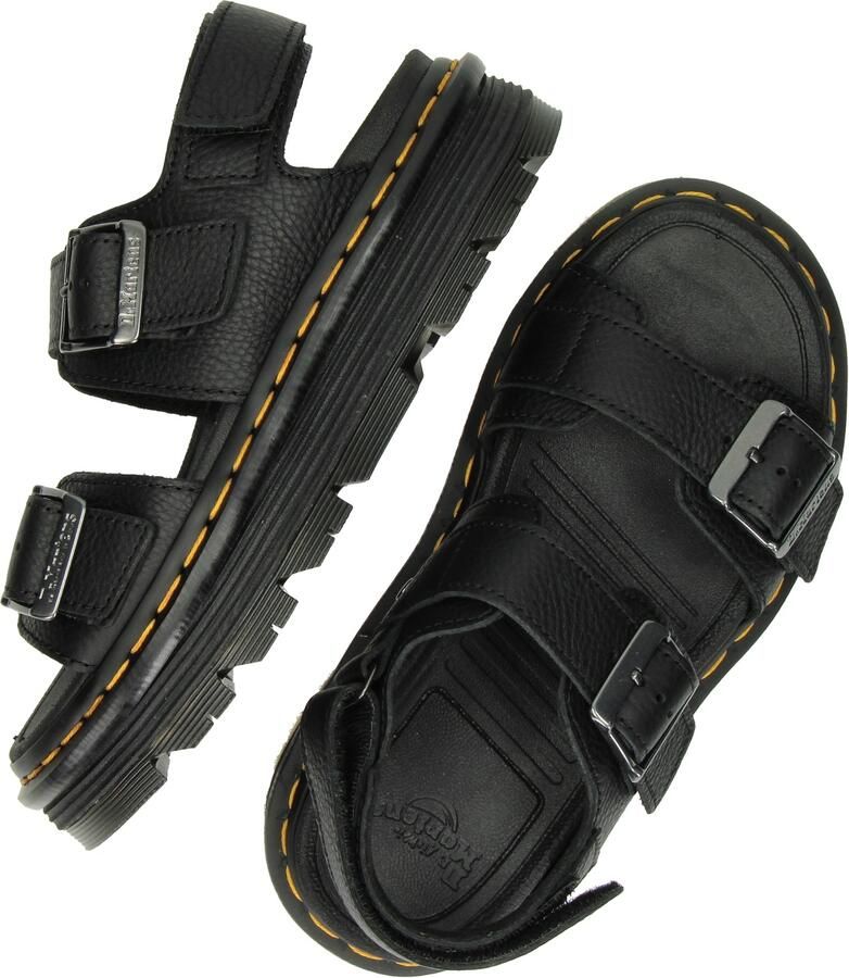Dr. Martens Dr Martens Zebzag leren sandalen - Foto 3