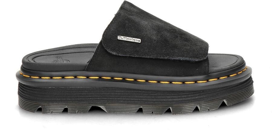 Dr. Martens Zebzag Slide EH Suede Sandalen zwart