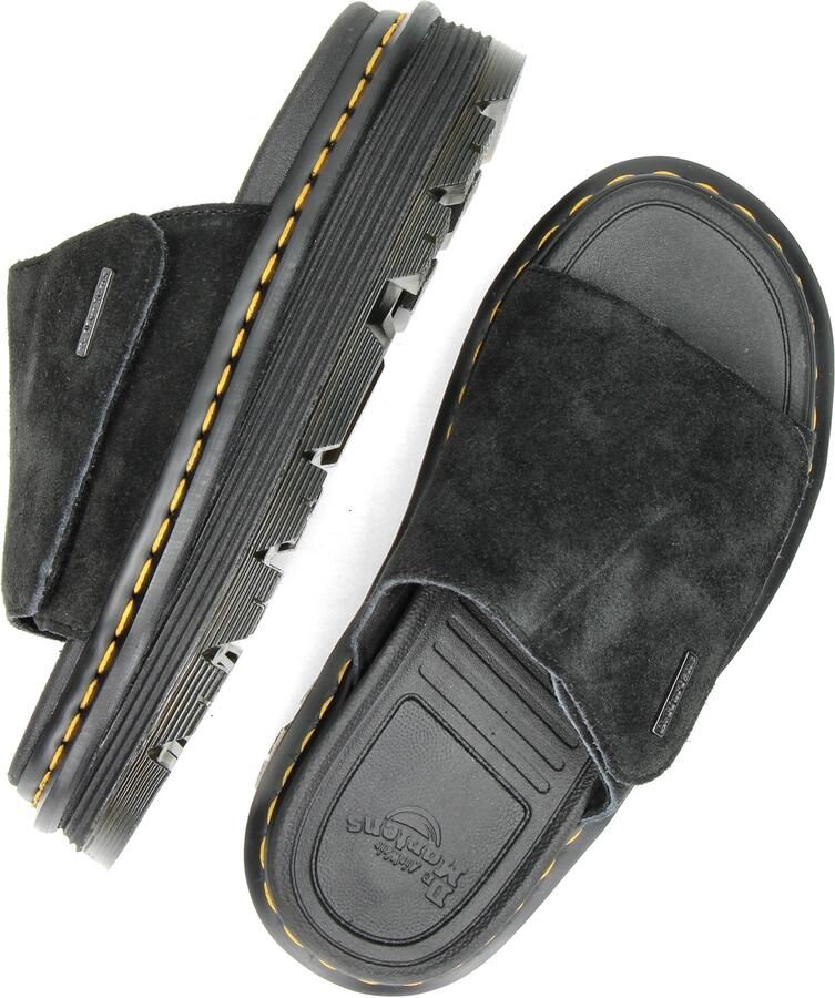 Dr. Martens Zebzag Slide EH Suede Sandalen zwart - Foto 2