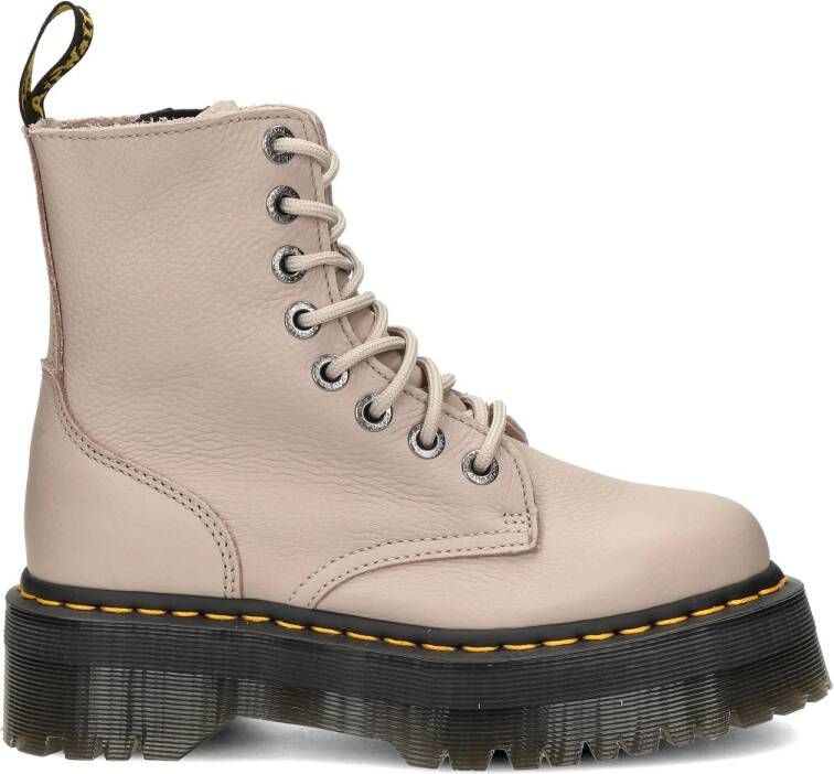 Dr. Martens Jadon Evolution Leren Laarzen Beige Dames - Foto 6