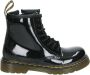 Dr. Martens 1460 Patent Kleuter Tiener leren veterboots zwart Meisjes Leer 36 - Thumbnail 5