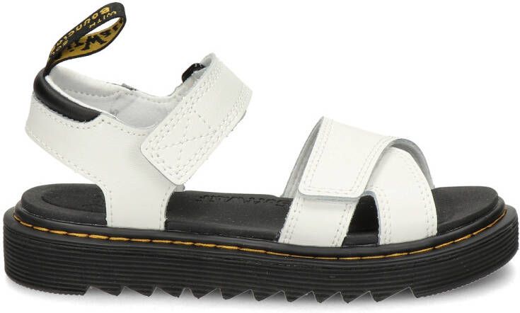 Dr. Martens VOSS II leren sandalen wit Leer Effen 36 - Foto 3