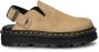Dr. Martens Dr Martens dames clog Zebzag mule suède camel - Thumbnail 3