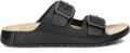 Ecco Slippers COZMO zomerschoen huisschoen strand schoen met ergonomische binnenzool - Zwart
