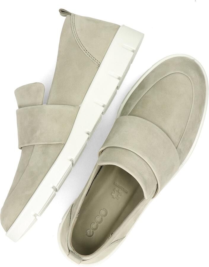 ECCO Bella Instappers groen Nubuck Dames - Foto 5