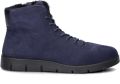 ECCO Bella Winter Veterboots blauw Nubuck Dames - Blauw