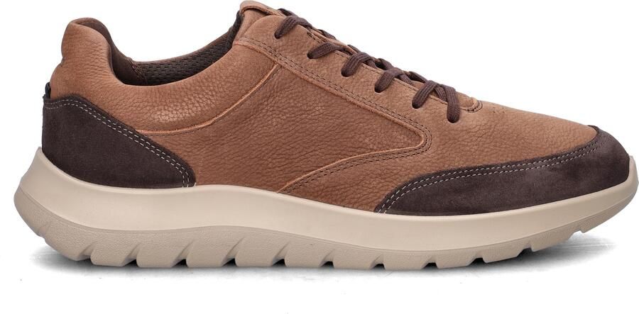 ECCO art. 571814 61894 city stride sneaker heren bruin veter - Foto 10