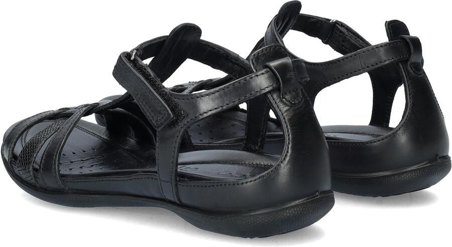 Ecco Sandalen Flash zomerschoen sandaal klittenbandschoen in metallic-look - Foto 8