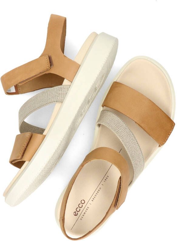 Ecco Plateausandalen FLOWT W zomerschoen klittenbandschoen vakantie sandaal sandalette met plateau - Foto 6